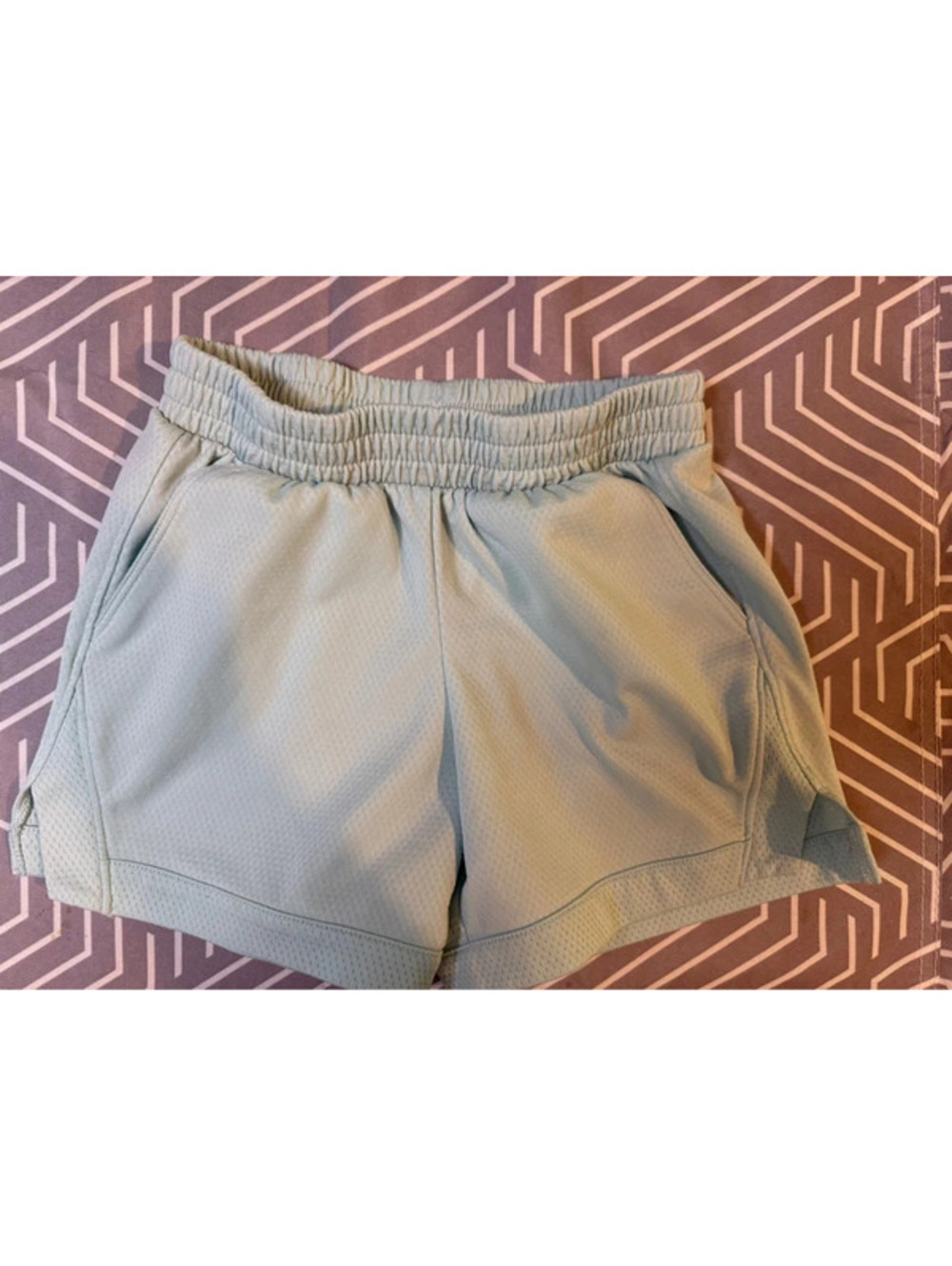 Athletic Works Girls Athletic Shorts Size 6/6X Light Blue